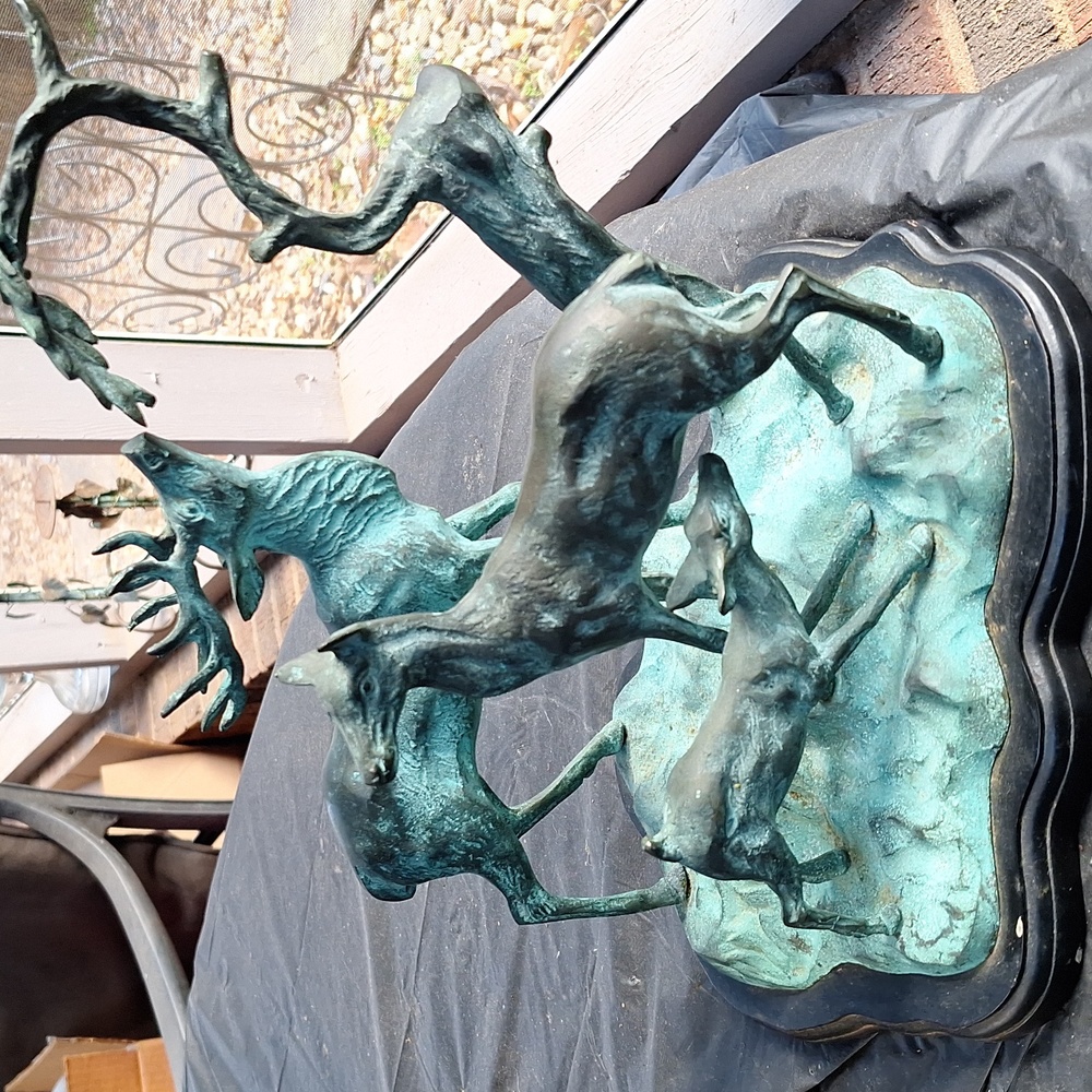 LIMITED EDITION BRONZE SCULPTURE 11/447